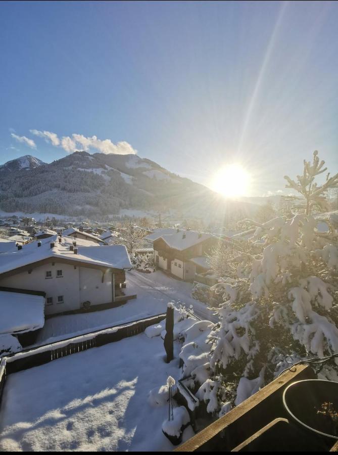 Ferienwohnung Haus Germania Brixen im Thale Exterior foto